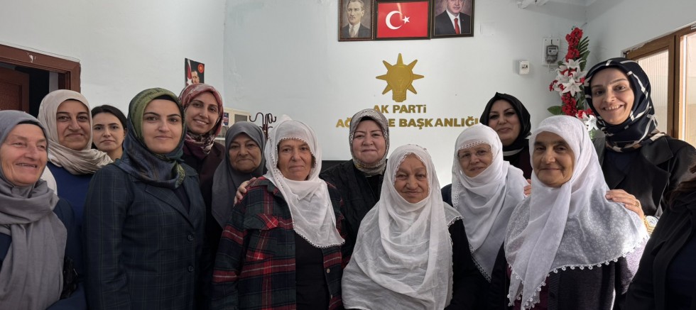 AĞIN AK PARTİ KADIN KOLLARI YÖNETİM KURULU TOPLANTISI GERÇEKLEŞTİ