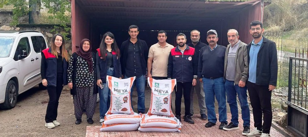 Ağın'da Üreticilere Yüzde 70 Hibeli Kırmızı Mercimek Tohumu Dağıtıldı