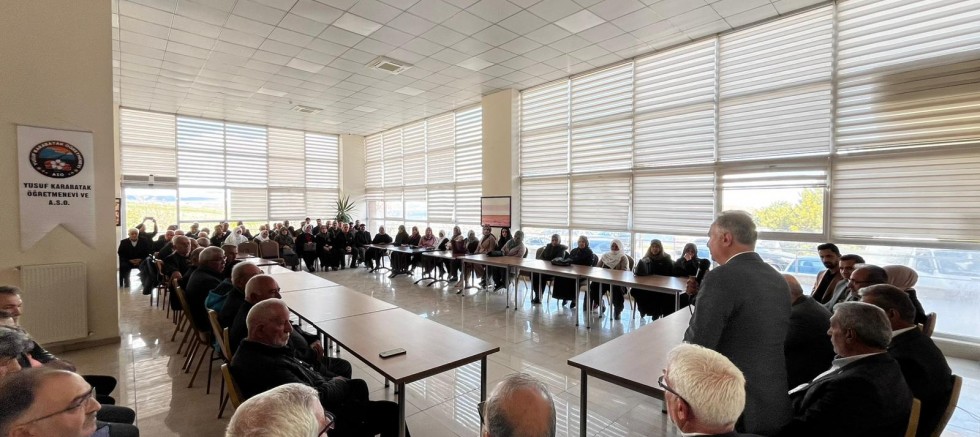 Ak Parti Elazığ Milletvekili Açıkkapı Ağın'ı ziyaret etti