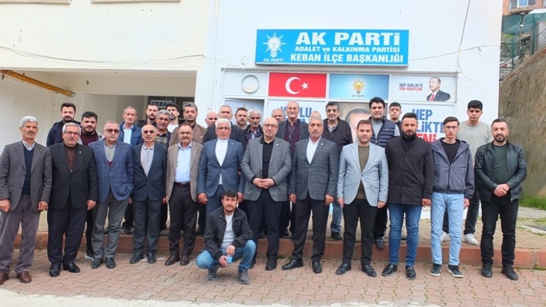AK Parti Elazığ Milletvekili Ejder Açıkkapı Keban İlçesini  ve Teşkilatını ziyaret etti