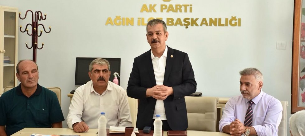 AK Parti Elazığ Milletvekili Keleş Ağın'da ziyaretler gerçekleştirdi