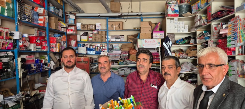 Ak Parti Elazığ Milletvekili Keleş ve  İl Başkanı Selmanoğlu,Keban Gazetesini ziyaret etti