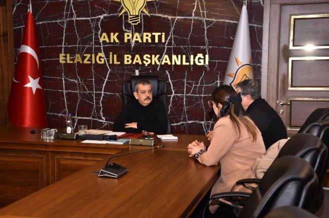 AK Parti Elazığ Milletvekili Prof.  Keleş, Elazığ'da  vatandaşlarla bir araya geldi