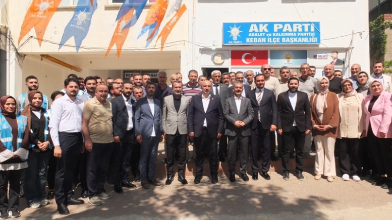 Ak Parti Milletvekilleri Keleş ve Açıkkapı,Keban'da 
