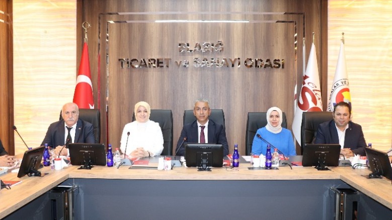 Ak Parti Yerel Yönetimler Başkan Yardımcısı Ayşe Sula Köseoğlu  Elazığ TSO’na  Ziyaret