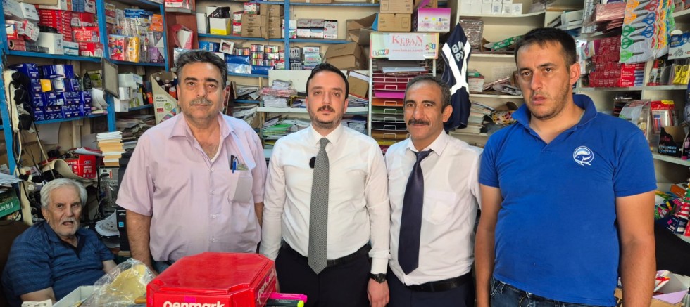 Anahtar Parti Elazığ İl Başkanı Sarışın,Keban Gazetesini ziyaret etti