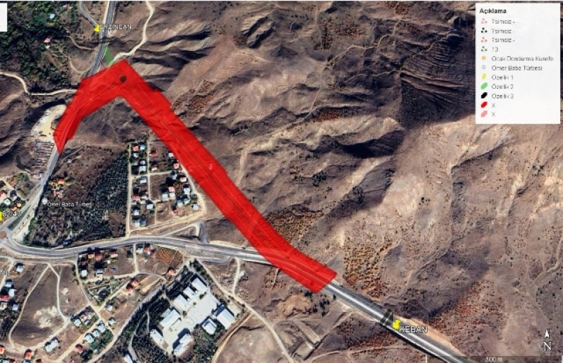 Arapgir - Keban Ayrımı İmar Planı Değişikliği 