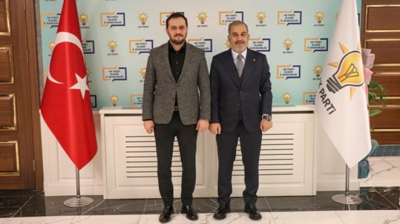 BAŞKAN ALAN’DAN AK PARTİ İL BAŞKANLIĞINA ZİYARET