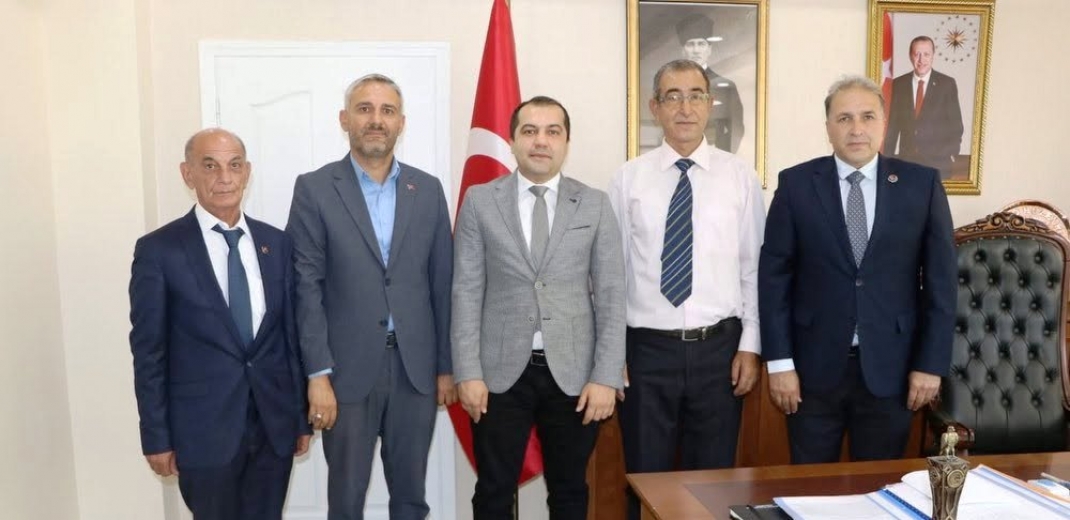 BBP Elazığ İl Başkanı Ertan Keban Kaymakamı Onur'u ve Başkan Doğan'ı ziyaret etti