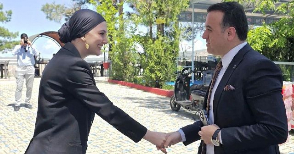 Elazığ Cumhuriyet Başsavcısı  Aşkın Yeğin Keban'ı ziyaret etti