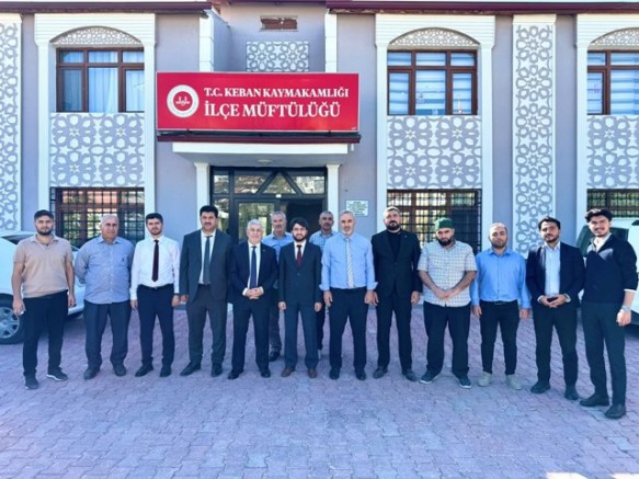 Elazığ İl Müftüsü Bingöl Keban’ı ziyaret etti