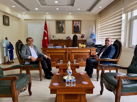 Elazığ İl Tarım ve Orman Müdürü Taşkesen, Keban Kaymakamı Onur’u  ziyaret etti