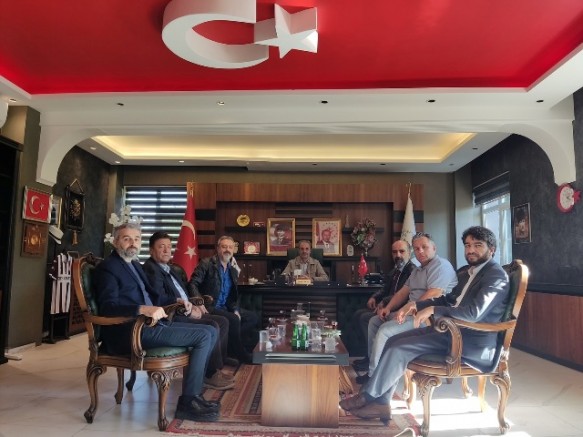 Elazığ Kahramanmaraşlılar platformu üyeleri Ağın'ı ziyaret etti