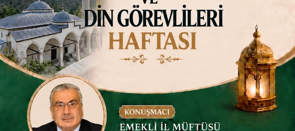 Emekli Müftü Sürgeç  5 Ekimde Keban'da Konferans verecek