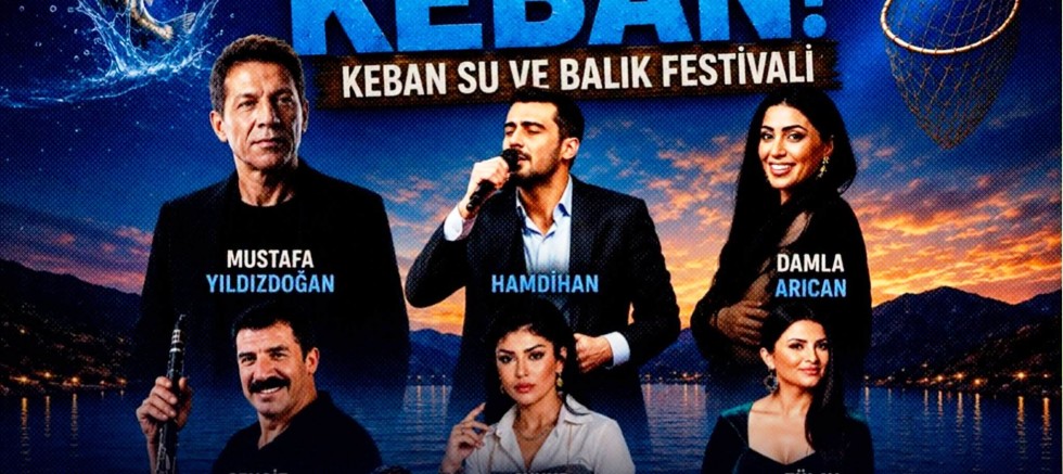 Keban 7. Su ve Balık Festivaline katılacak sanatçılar belli oldu