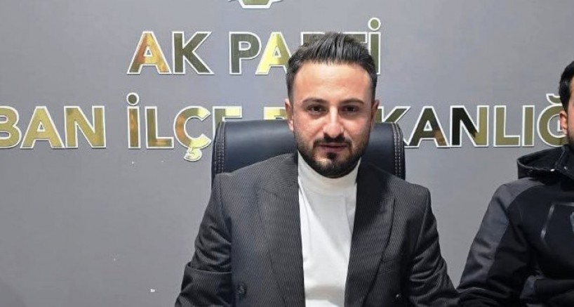 Keban Ak Parti İlçe Gençlik Kolları Başkanı Kaya Görevini bıraktı