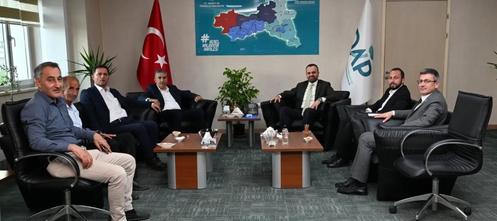 Keban Belediye Başkanı Doğan DAP Bölge Kalkınma İdaresi Başkanlığını ziyaret etti.