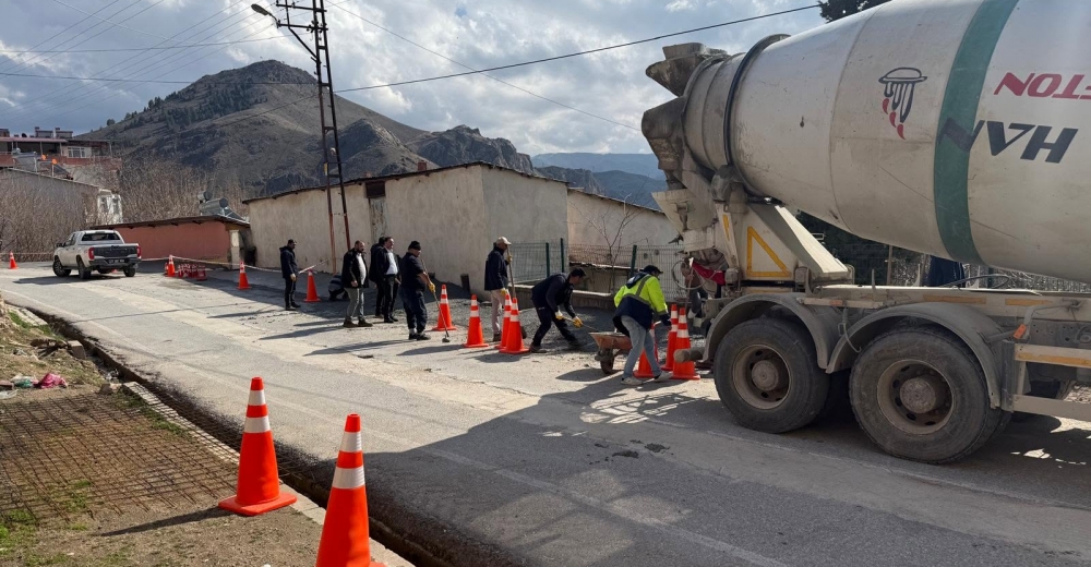 Keban Belediyesinden Çevre düzenlemesi