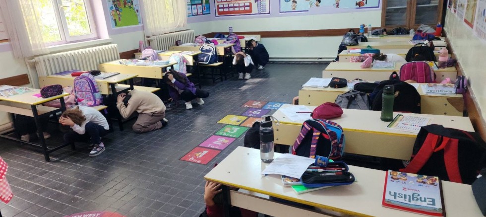 Keban'da Afet Farkındalık Eğitimleri ve Tahliye Tatbikatları yapıldı