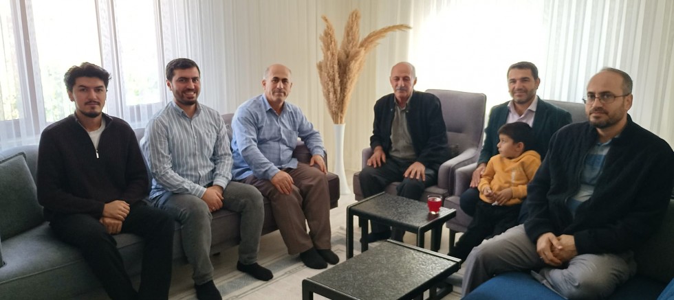 Keban'da  Camiler ve Din Görevlileri Haftası kapsamında Gaziler ziyaret edildi