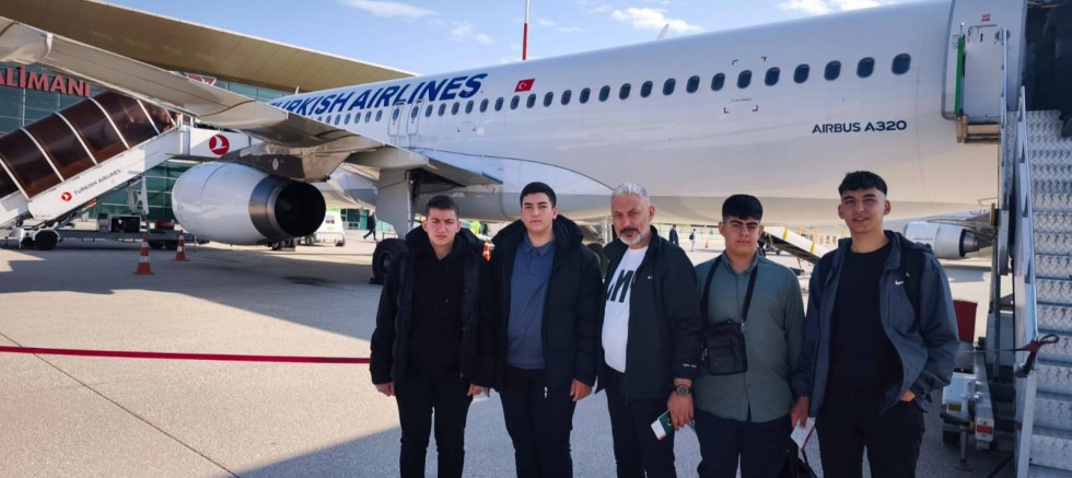 Keban'da Erasmus Projesi kapsamında Litvanya'ya giden öğrenciler döndüler