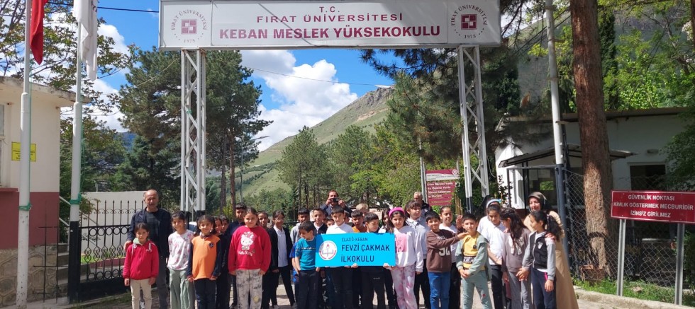 Keban'da Öğrencilere Fidan dikimi ve hastalıkları etkinliği düzenlendi