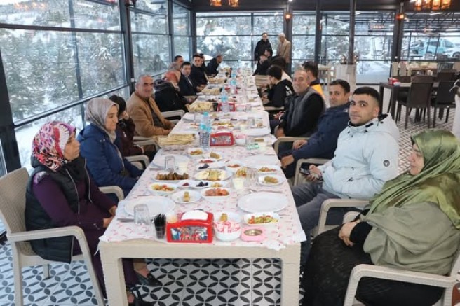 Keban'da  Şehit ve Gazi Aileleri iftar programında buluştu