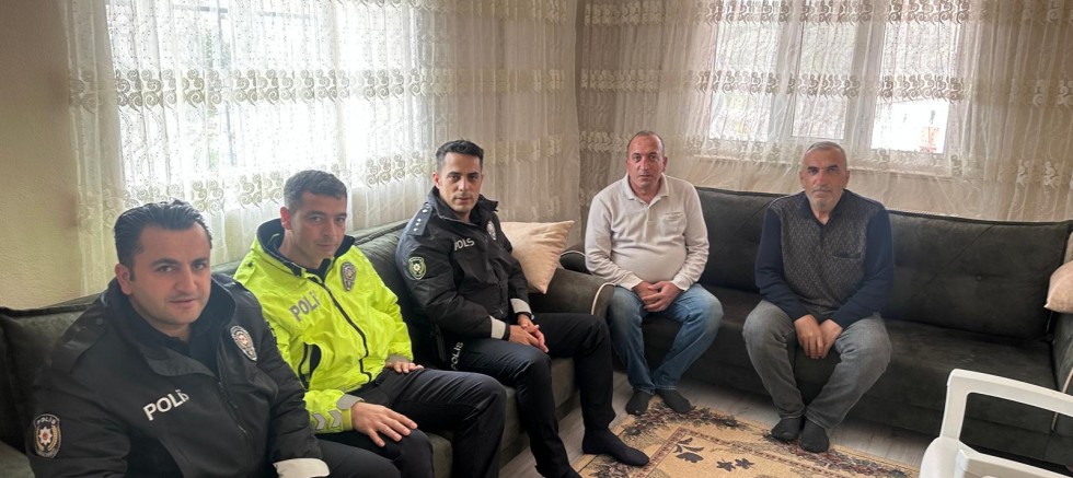 Keban Emniyeti şehit yakınlarını ziyaret etti