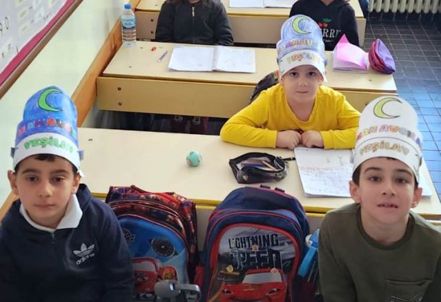 Keban Fevzi Çakmak İlkokulunda  Yeşilay Haftası kapsamında etkinlikler düzenlendi