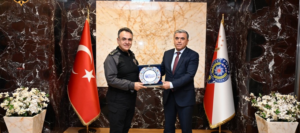 Keban HES İşletme Müdürü Kaya, İl Emniyet Müdürü  Karan'ı ziyaret etti