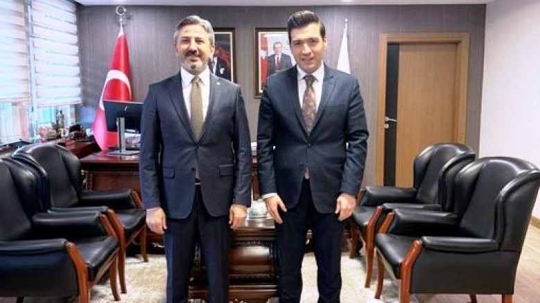 Keban Kaymakamı Atalık Ankara'da Bakan Yardımcısı Aydın ile görüştü