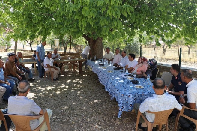 Keban Kaymakamı Atalık, Bayındır köyünü ziyaret etti