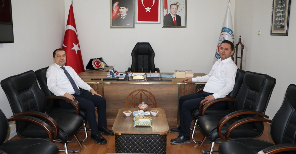 Keban Kaymakamı Onur, Keban Belediyesini,Emniyet ve Jandarmayı ziyaret etti