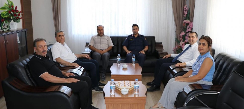 Keban Kaymakamı Onur,EÜAŞ Müdürü Kaya'yı ziyaret etti