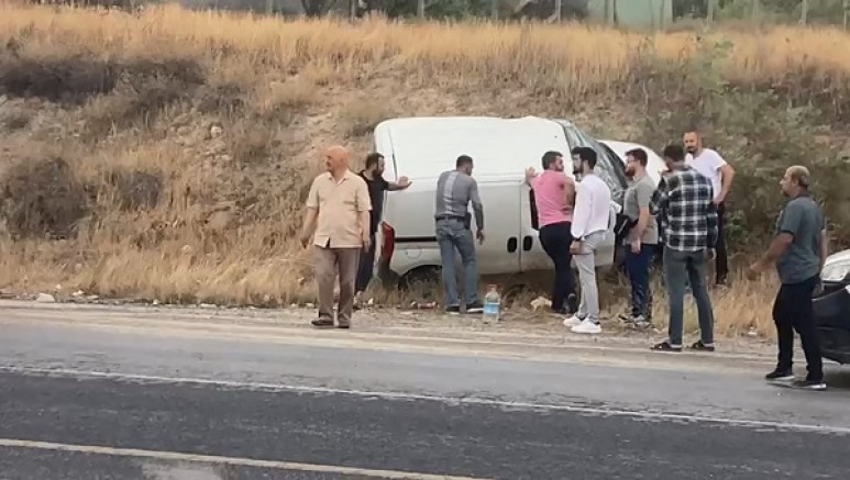 Keban Yolunda Trafik Kazası: 1 Yaralı