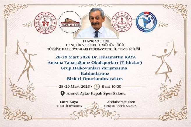 Kebanlı  Merhum Hüsamettin Kaya anısına Halk Oyunları yarışması