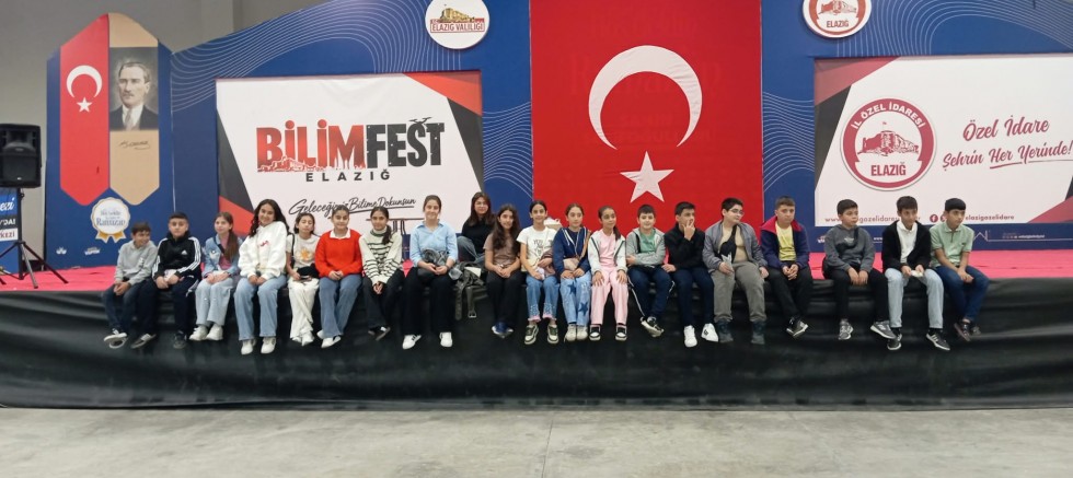KEBANLI ÖĞRENCİLER BİLİMFEST ELAZIĞ SERGİSİNE KATILDI