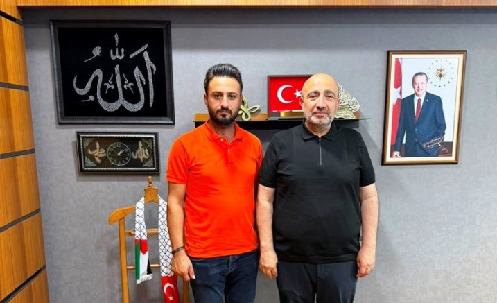 MV. Açıkkapı Ak Parti Keban Gençlik Kolları Başkanı Kaya ile görüştü