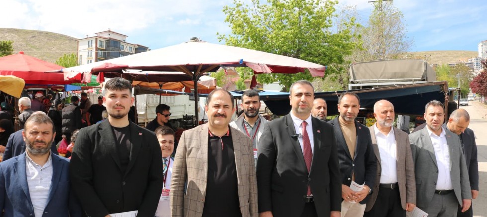 Saadet Partisi Elazığ'da Ekonomik ,Hayat Pahalılığı, Emekli Geçim Sorunları İçin Sahada
