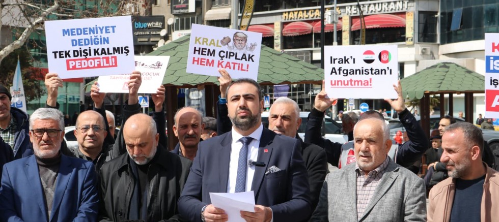 SAADET PARTİSİ ELAZIĞ'DAN “ZALİMLERE LANET, MAZLUMLARA DESTEK”