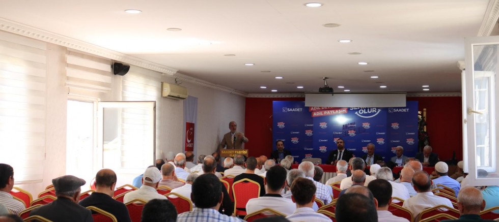 SAADET PARTİSİ ELAZIĞ TAŞKİLATI HAFTA SONUNU YOĞUN TEŞKİLAT ÇALIŞMASI İLE GEÇİRDİ
