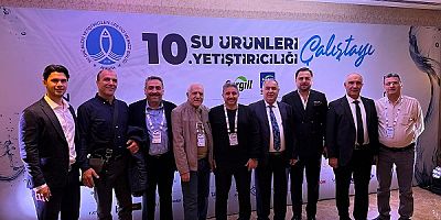 10. Su Ürünleri Yetiştiriciliği Çalıştayında temsil edildik
