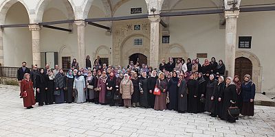 81 İlden Bayan Kuran Kursu Öğreticileri Keban'ı gezdi