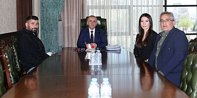 AA Bölge Müdürü Kaplan,Elazığ Valisi Hatipoğlu'nu ziyaret etti