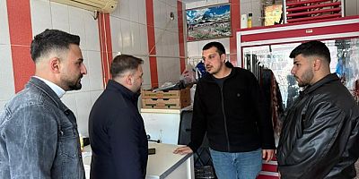 Adsız Keban'da Esnafı ziyaret etti