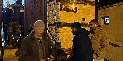 Ağın Ak Parti İlçe Başkanlığı Teravih'de İkram'da bulundu