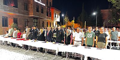 Ağın'da 15 Temmuz demokrasi  ve milli birlik günü gece programı düzenlendi
