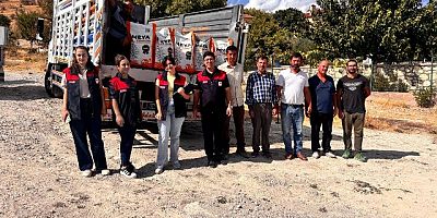 Ağın'da 2 bin 500 kg kırmızı mercimek tohumu dağıtıldı
