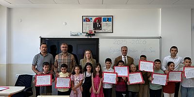 Ağın 'da Karne Dağıtım töreni düzenlendi