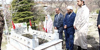 Ağın'da Şehit Kabirleri ziyaret edildi